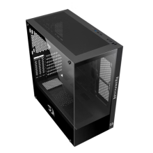 gabinete gamer redragon reflect design minimalista, máximo desempenho ca 601b